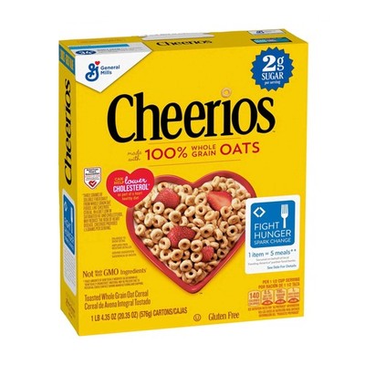 Cheerios General Mills Cerealien aus den USA 20.35 oz, 576 g - MHD: 01.02.2027