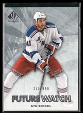 2011-12 SP Authentic #208 Stu Bickel #/999