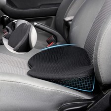 Wedge Car Seat Cushion, Memory Foam Car Truck Coccyx Seat Pillow for Driving ...