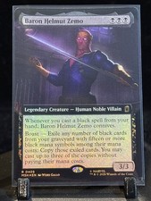 MTG Baron Helmut Zemo (Extended Art) Marvel Super Heroes Foil 0405