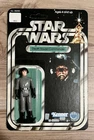 Vintage **Recarded** Star Wars - Death Squad Commander - Orig Gun