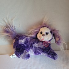 Puppy Surprise 2020 14" Purple Tessa Dog Plush, No Babies