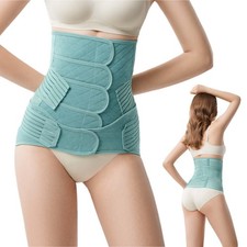Postpartum Belly Band Wrap C-Section Recovery Must Haves, Adjustable Tummy ...