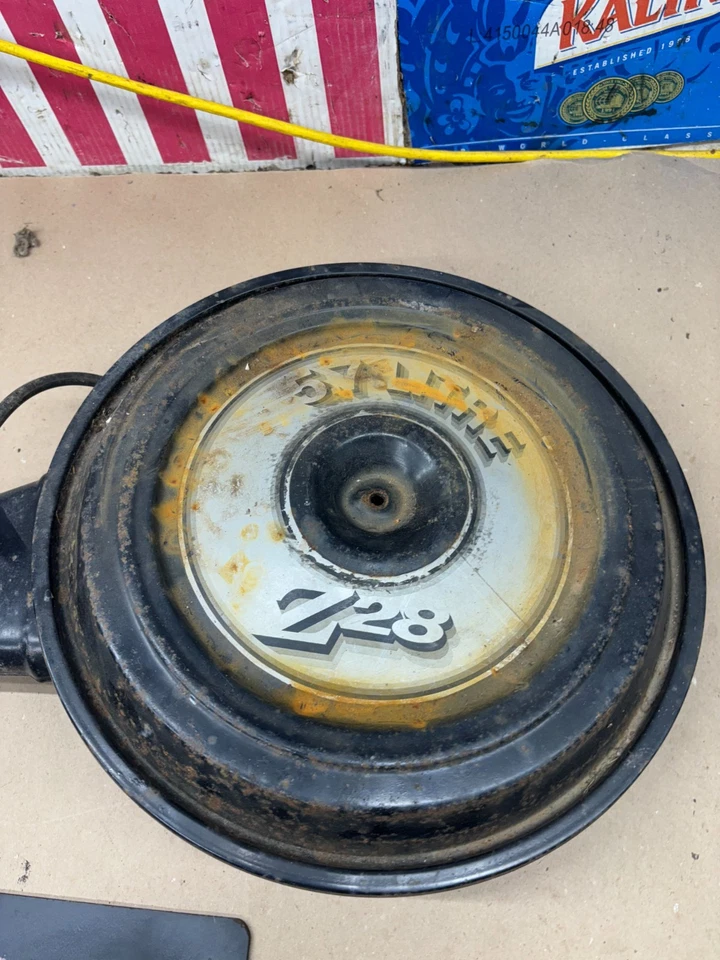 78 79 80 81 Camaro Project Rusty Z28 1970 4BBL filtro de aire conjunto 75 76 Foto 3 de 4