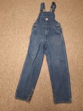 Pointer Brand Vintage Overall Bibs Made in USA 32X30 Blue Denim Y2K
