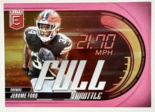 2025 Donruss Elite #9 Jerome Ford Full Throttle Pink