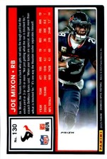 2025 Donruss Optic #130 Joe Mixon Stars