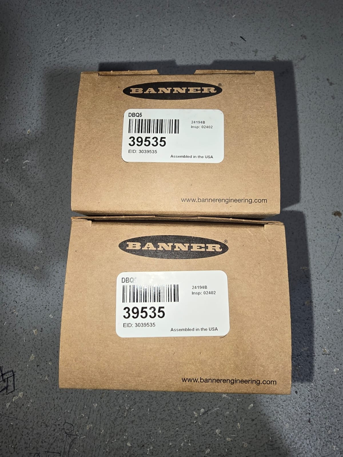 BANNER ENGINEERING DBQ5 (39535) PORTABLE DEMO BOX (IN STOCK NEW)