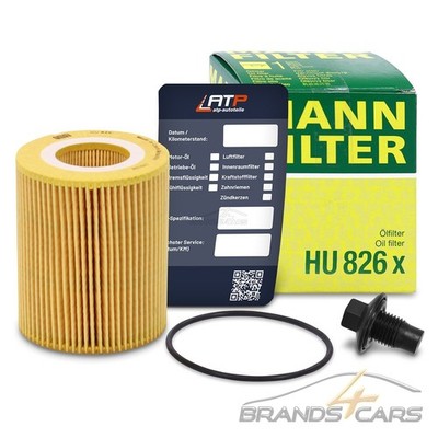 MANN-FILTER ÖLFILTER+ÖLABLASS-SCHRAUBE FÜR LAND ROVER DISCOVERY 4 3.0 TD 09-