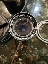 Petri CC Auto 1:2.8 F 35 mm Lens , Lens Hood  Remote Trigger