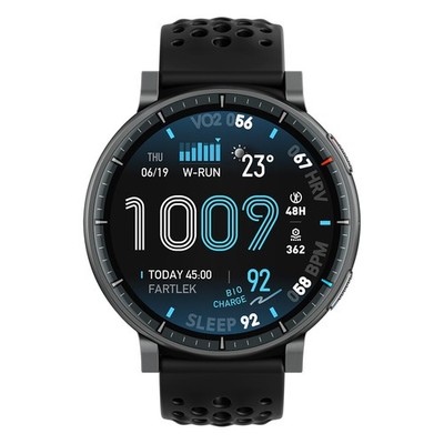 Amazfit Active Max Smartwatch schwarz 160 Sportmodi 25 Tage Akkulaufzeit GPS
