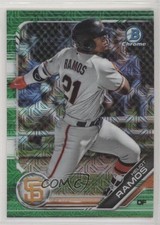 2019 Bowman Chrome Prospects Mega Box Green Mojo Refractor /99 Heliot Ramos 1bi