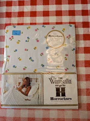 Single Fitted Horrockses Wamsutta Range Vintage