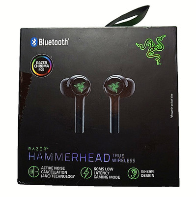 Razer Hammerhead True Wireless    Kabellose Earbuds, Schwarz
