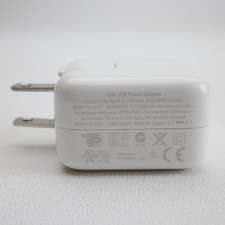 Apple 10W USB-A Power Adapter Charger for iPhone iPad iPod A1357 - Pre Owned