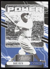 2021 Panini Absolute Babe Ruth Power Retail