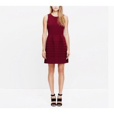 Madewell Women's Dark Cabernet Sleeveless Midnight Mini Dress Size 6