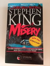 STEPHEN KING, MISERY, SPERLING COME NUOVO MAI APERTO CSA