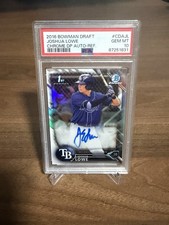 2016 Bowman Draft Chrome - Josh (Joshua) Lowe 1st Auto Refractor /499 PSA 10