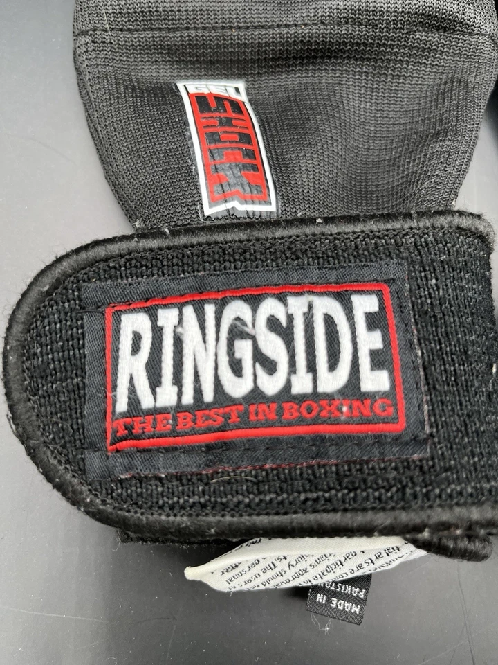 Ringside Quick Wrap Gel Shock MMA Boxing Hand Wraps, L/XL Black - Image 4 of 4