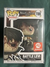Funko Pop! Vinyl: Attack on Titan - Battle Levi (Bloody) - (Exclusive) #1169