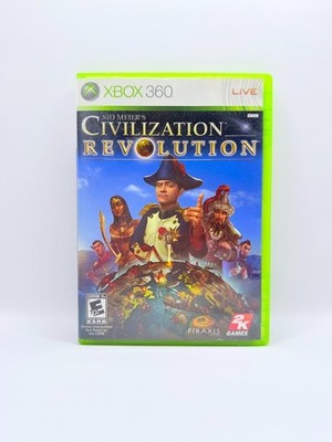 Sid Meier's Civilization Revolution Xbox 360 - Complete CIB Great Condition