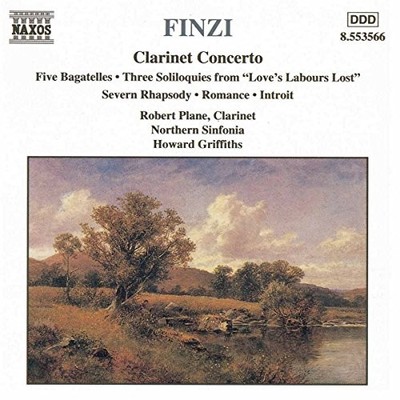 FINZI: Clarinet Concerto / Five Bagatelles / Three Soliloquies / R... -  CD XAVG