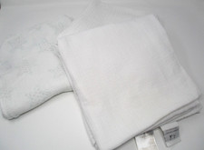 Aden Anais White Muslin Swaddle Blankets Set of Three