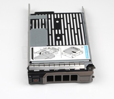 3.5'' Festplatten Tray Caddy w/2.5'' Adapter für Dell Gen13 PowerEdge T430 +Screws