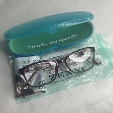 Zenni Lightweight Eyeglass Frames Classic Deep Red Frame 54 17/146 2018918