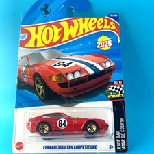 HOT WHEELS 2025 FERRARI 365 GTB4 COMPETIZIONE ROSSO CORSA 222/250 HYW48 RACE DAY