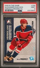 2005-06 ITG Heroes and Prospects Alex Ovechkin #109 PSA 9 MINT Rookie RC