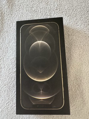 Original Apple iPhone 12 Pro Max Gold Verpackung 128GB Leerbox Karton
