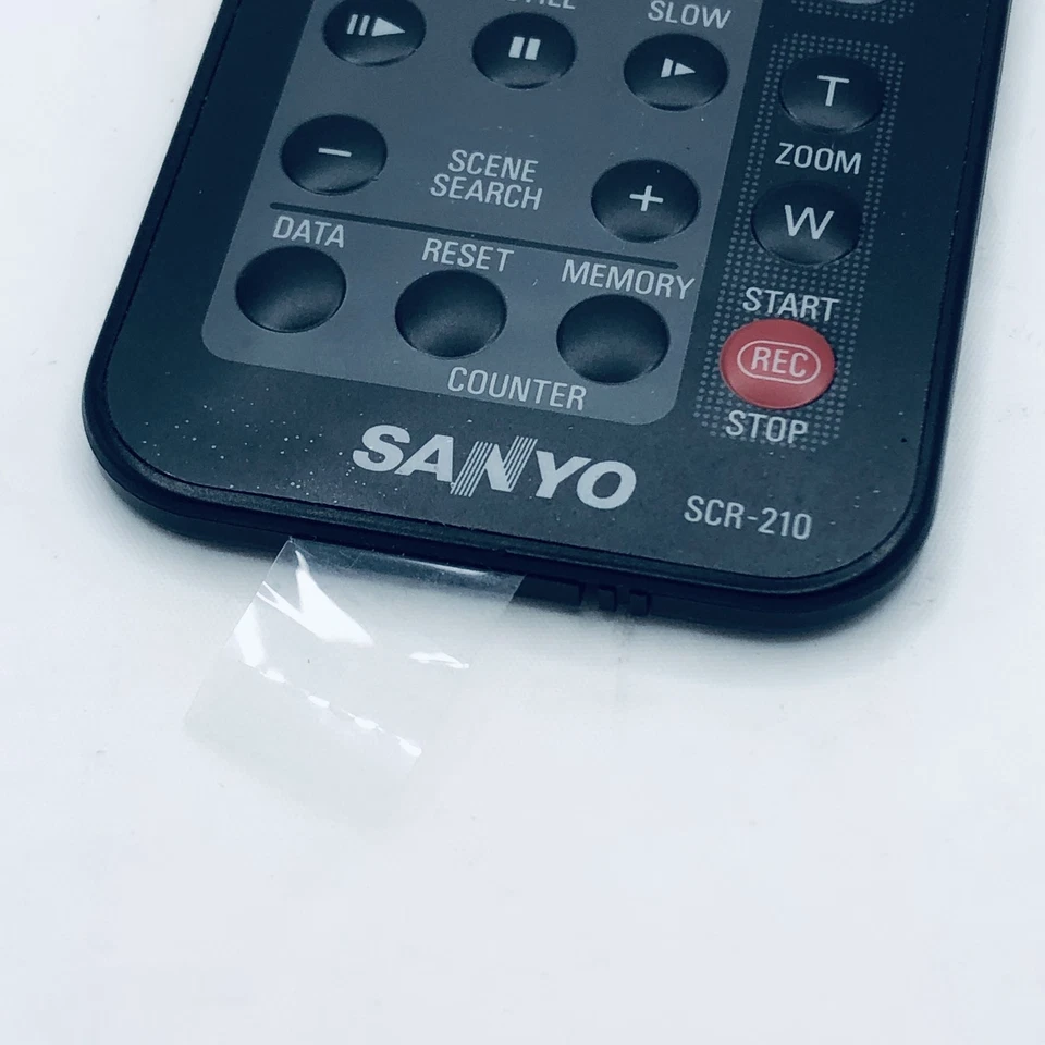 SANYO Video Camera Remote Control SCR-210 Camcorder Genuine Controller Unit - Image 2 of 4