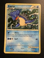 MP Lapras HGSS14 Holo Black Star Promo HeartGold SoulSilver Pokemon card English on eBay