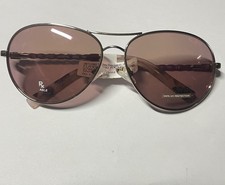 NEW FLOWER Rxable Uv Protection Women  s Designers Sunglasses Silver Brown S8