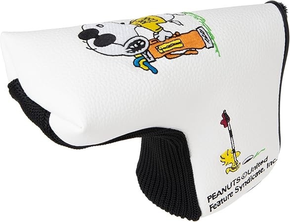 PEANUTS Snoopy JOE COOL Golf Putter Cover Head Cover Blade Putter