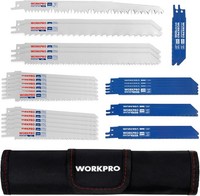 Workpro SäGe-Blatt Set FüR Holz, Metall, Kunststoff, 32-Teilige SäBelsäGebläTter