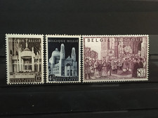 belgique 1952 cob 876 à 878 neuf sans charnière