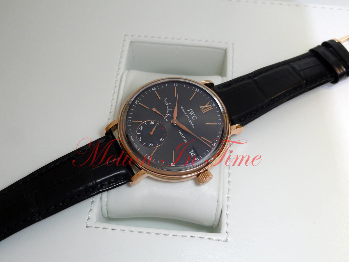 IWC Portofino Hand-Wound 8 Days Power Reserve 18kt Rose Gold  45mm IW510104