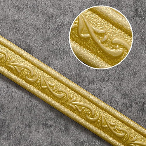 Wall Trim Line Skirting Border 3D Pattern Sticker Decorative Self Adhesive - Bild 38 von 52