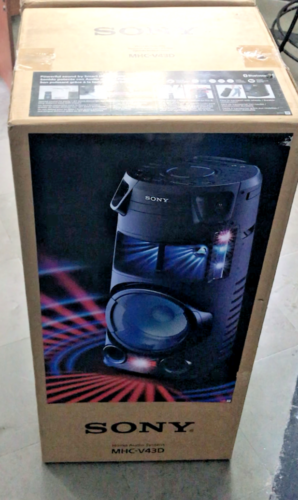 Sony MHC-V43D 115 W haut-parleur de fête karaoké contrôle gestuel lumière de fête - Photo 1 sur 7