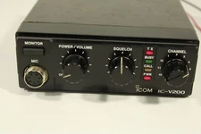 ICOM IC U 200, two channel UHF transceiver. (ref J 140)