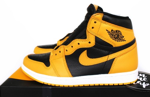 black and yellow jordans size 5