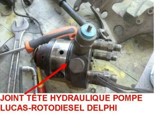 Joint torique tête hydraulique DELPHI pompe injection LUCAS ROTODIESEL DELPHI - Photo 4/4