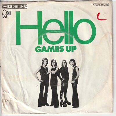 Hello   Games up   Do it all night   EMI 1C006-96366 -   1974   7 -Single