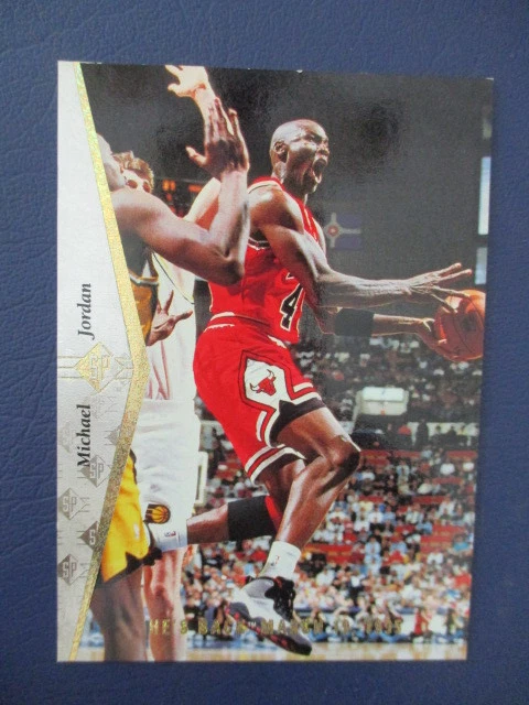 1994-95 SP Michael Jordan Silver He's Back #MJ1 Bulls