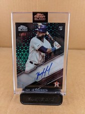 2020 Topps Chrome Black RC Auto Yordan Alvarez, #/99