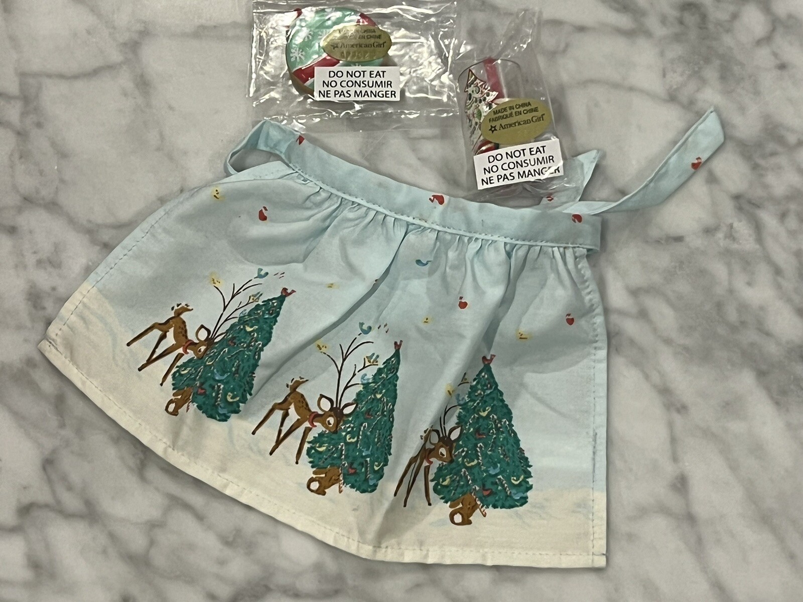 American Girl AG Retired MARYELLEN’S HOLIDAY COOKIE SET 18” Doll