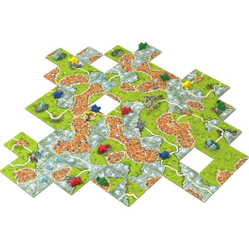 Carcassonne Ombres et Brouillard version autonome et extension modulable